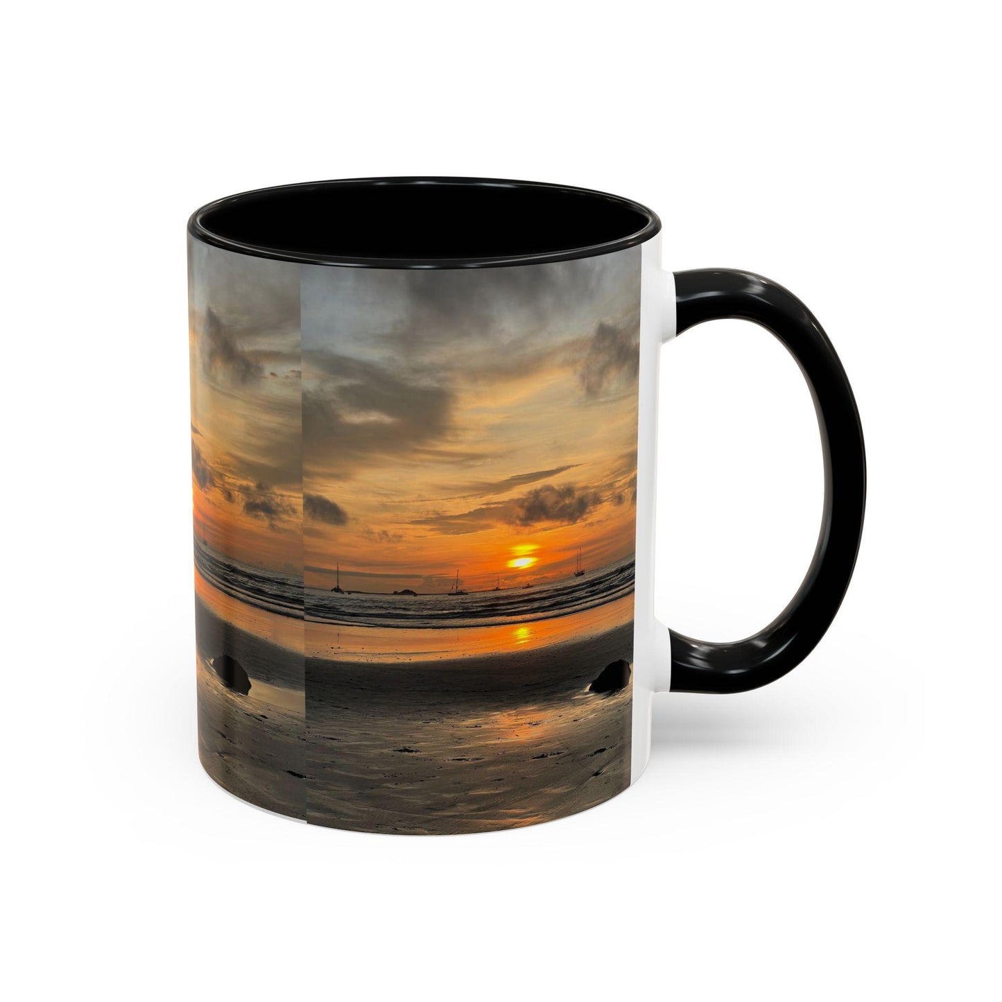Sunset Beach Scene Mug | Accent Coffee Mug