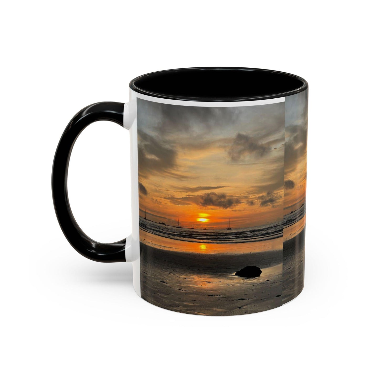 Sunset Beach Scene Mug | Accent Coffee Mug