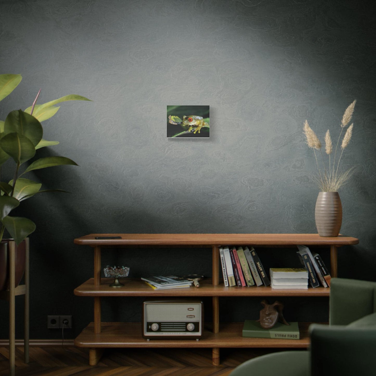 Copy of Red-Eyed Tree Frog Canvas | Matte Stretched Wall Art