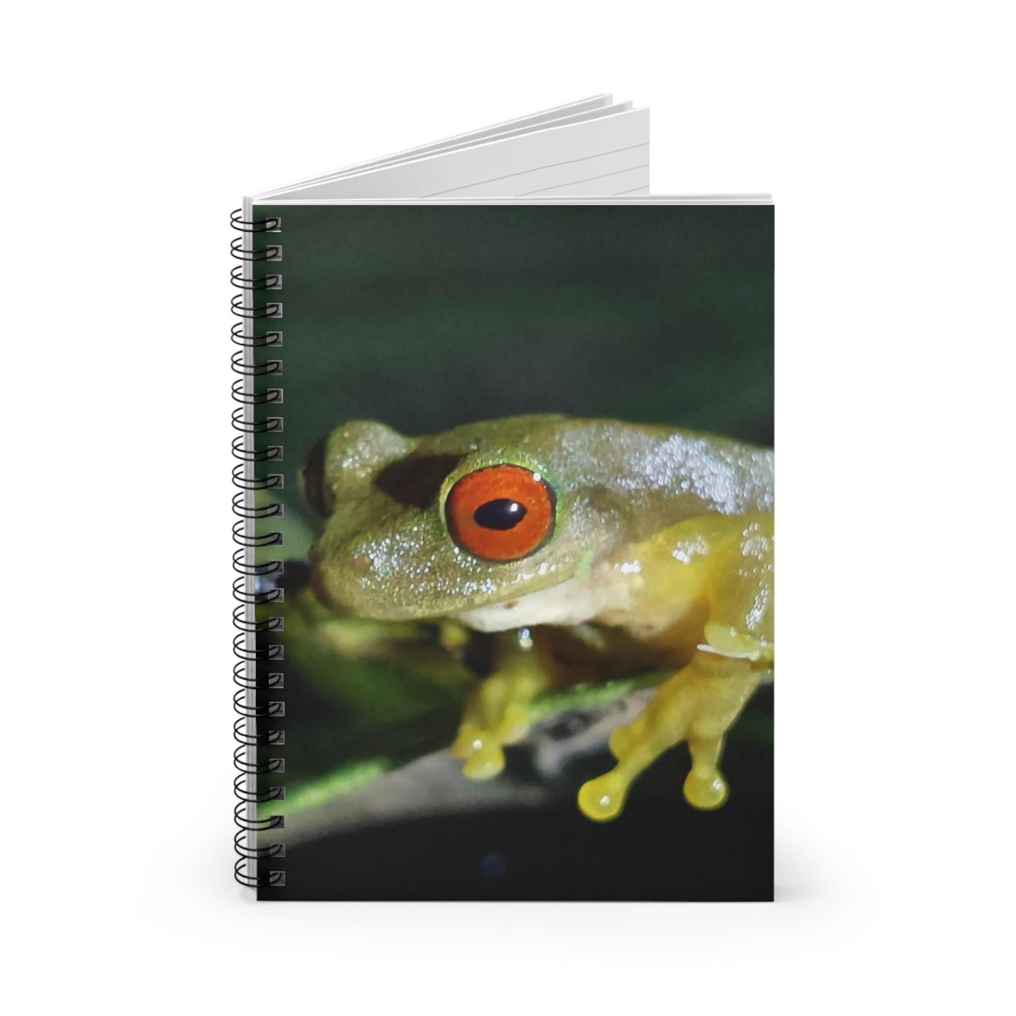 Red-Eyed Tree Frog Spiral Notebook | Ruled Lined Journal