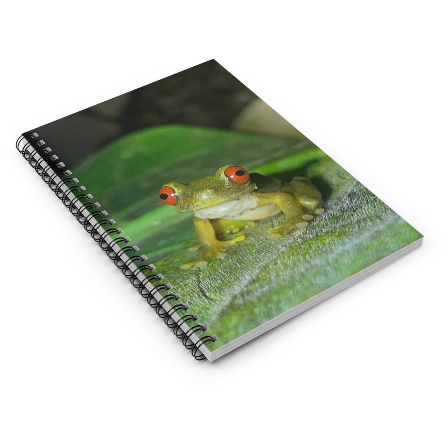 Red-Eyed Tree Frog Spiral Notebook | Ruled Notebook