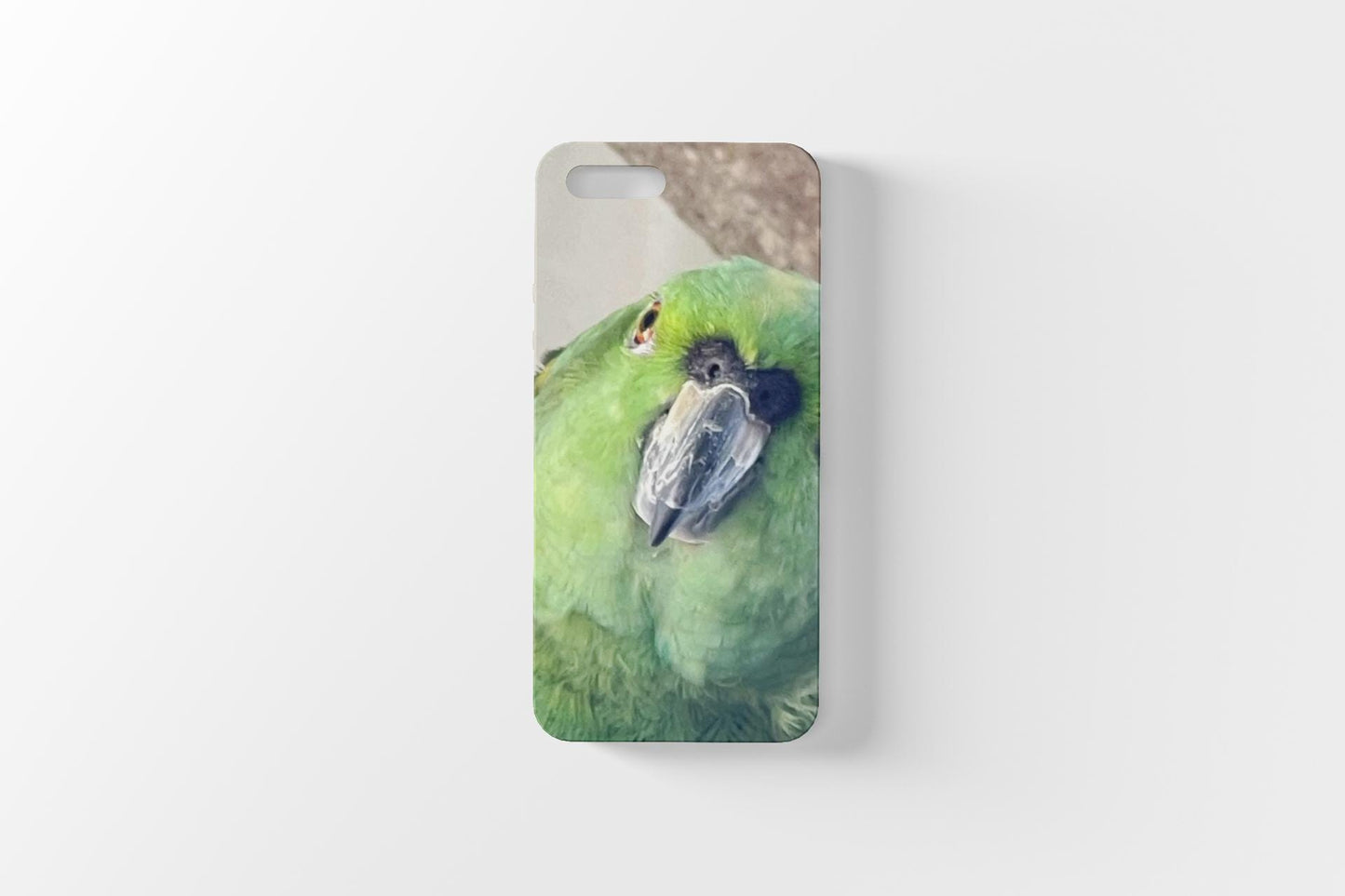 Green Parrot Face Phone Case |For iPhone 17  Tropical Bird iPhone Cover