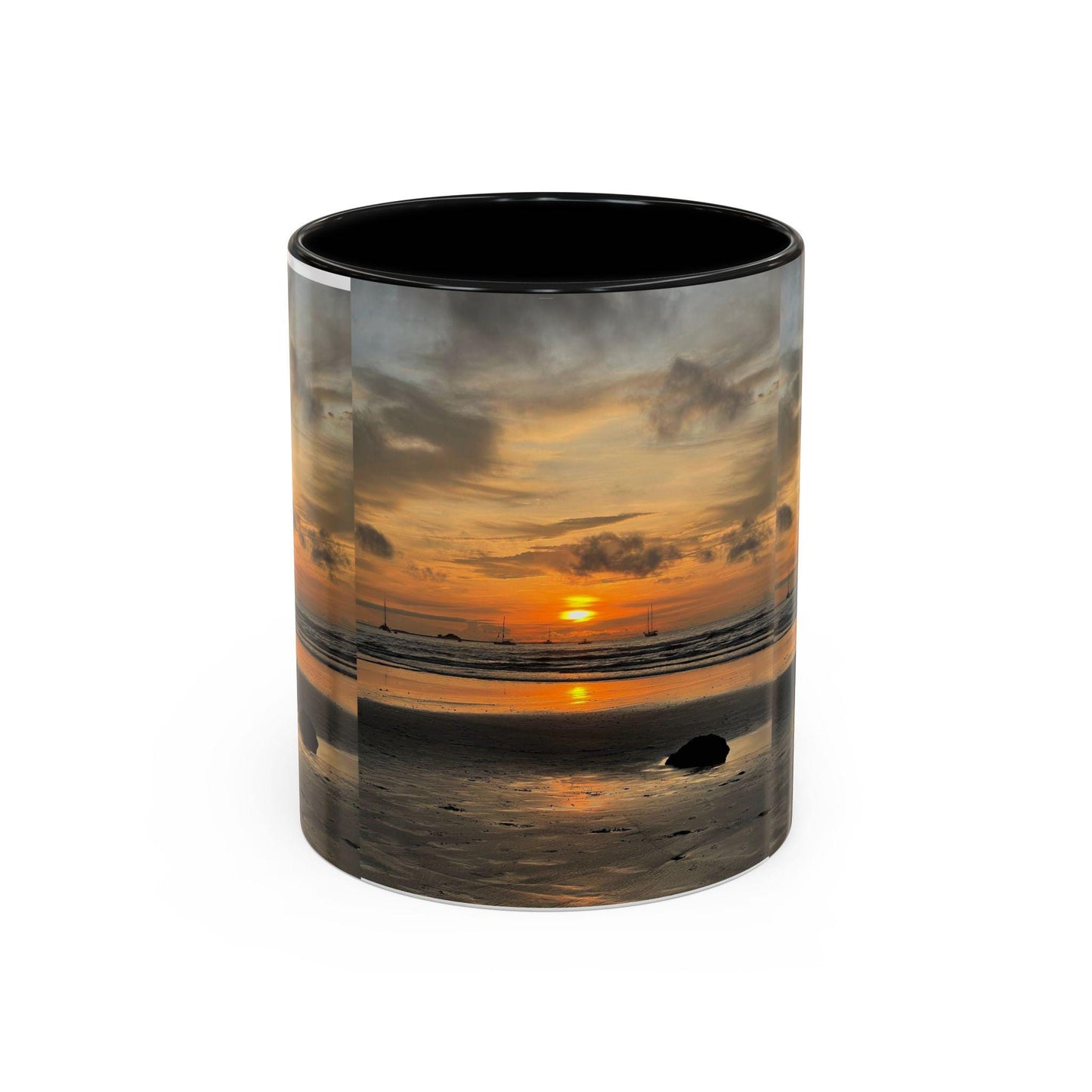 Sunset Beach Scene Mug | Accent Coffee Mug
