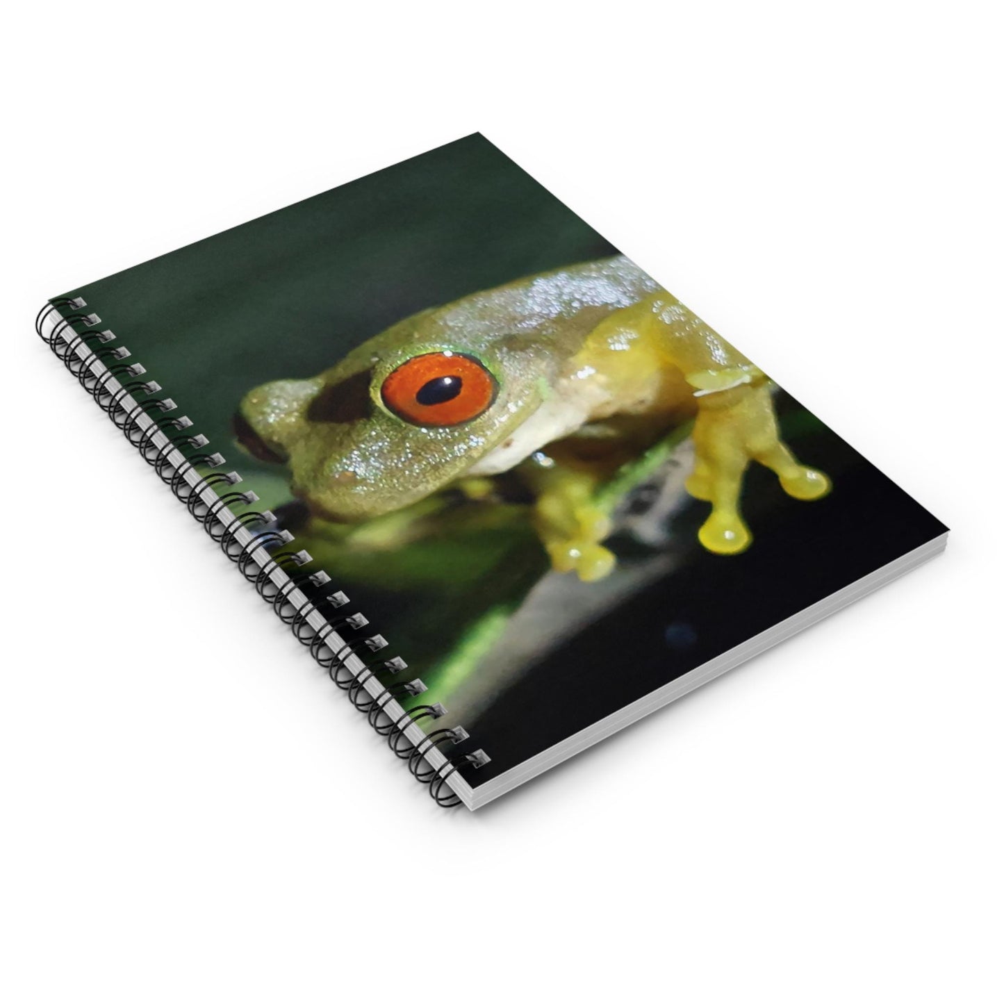 Red-Eyed Tree Frog Spiral Notebook | Ruled Lined Journal