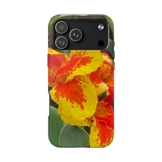Canna Lily iPhone 17 Pro Max Case | Floral Botanical Design