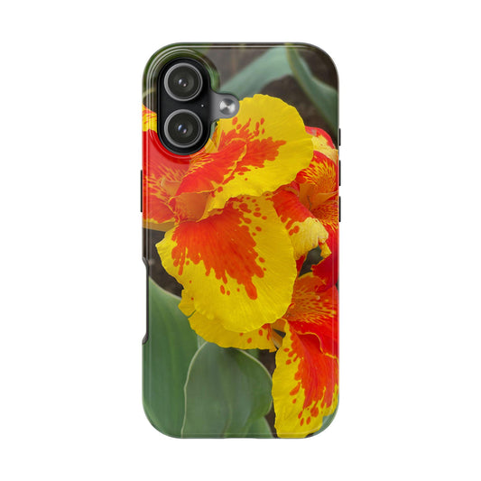 Canna Lily iPhone Case | Tropical Floral Botanical Design